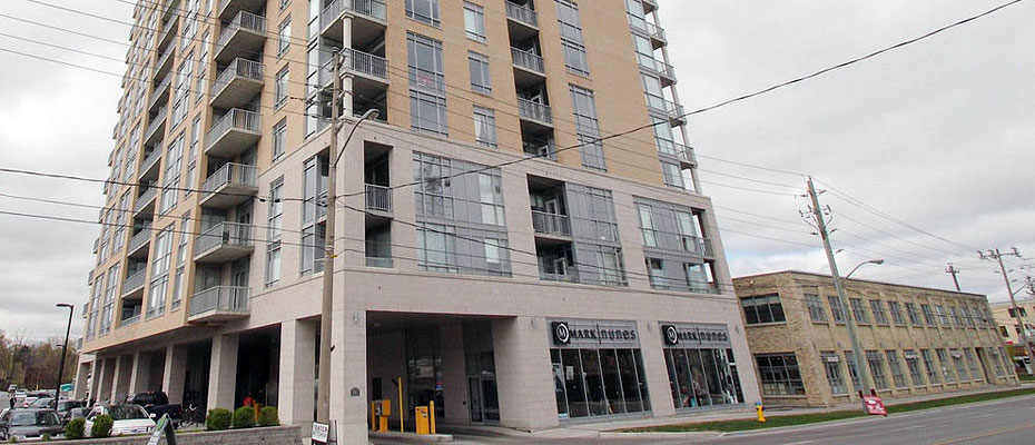 Bauer Lofts at 191 King Street South in Uptown Waterloo